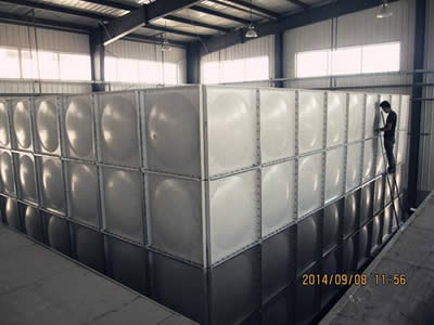 津南玻璃钢拼装水箱